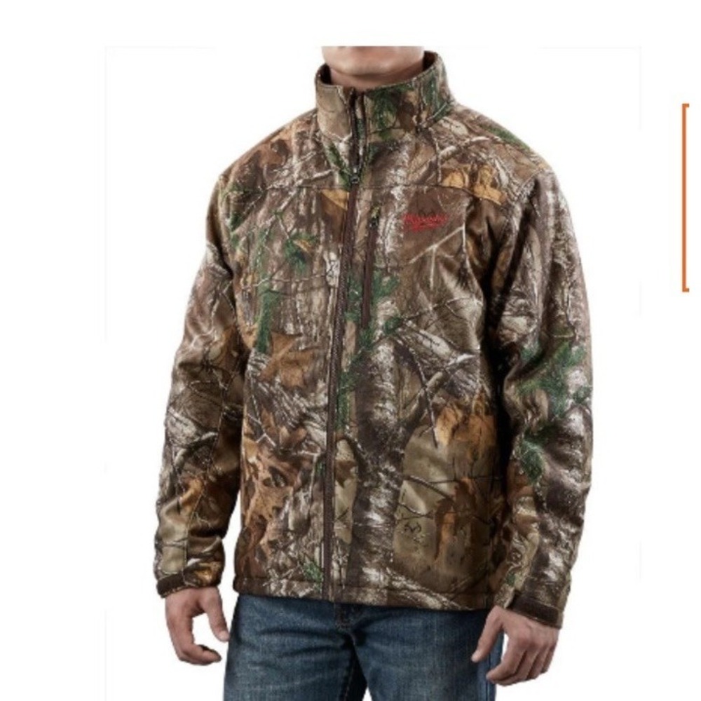 Milwaukee M12 Heated Jacket Realtree Camo XL Hunting Work Coat No Battery